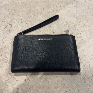 Michael Kors Black Wristlet